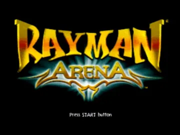 Rayman Arena screen shot title